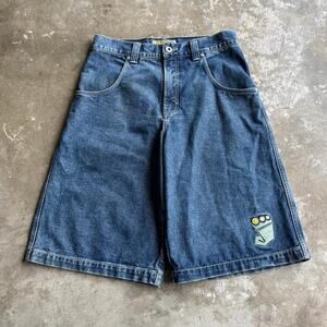 Y2K JNCO Baggy Smoke Stack Jorts